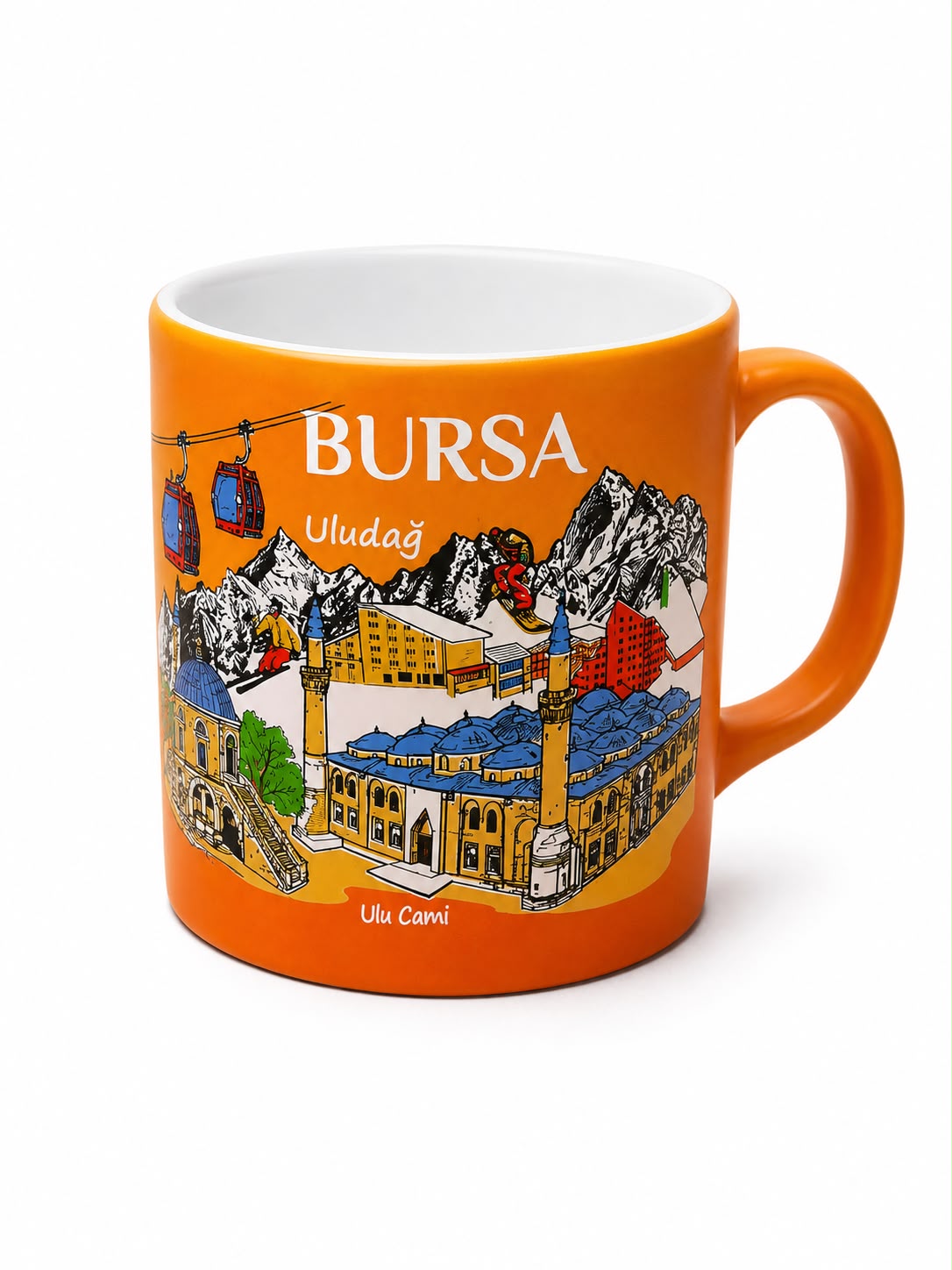 Turuncu Bursa–Uludağ Temalı Kupa